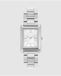 Michael Kors - Essex Silver Tone Analogue Watch