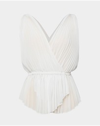 Forcast - Arina Pleated Top