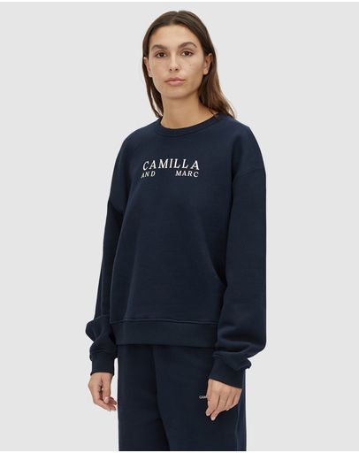 Navy & White