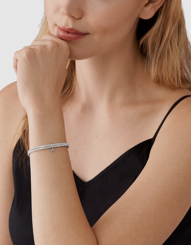 Michael Kors - Premium Silver Tone Bracelet
