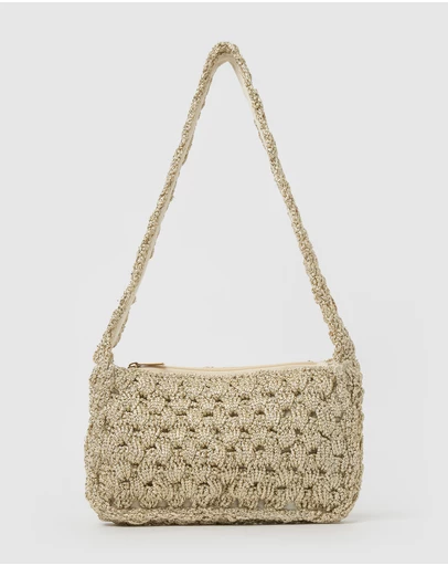 Arms Of Eve - India Hand Bag - Biscotti