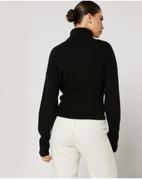 Winona - Mishka Tie Top Black
