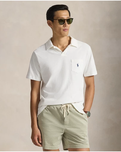 Polo Ralph Lauren - Standard Fit Cotton-Linen Polo Shirt