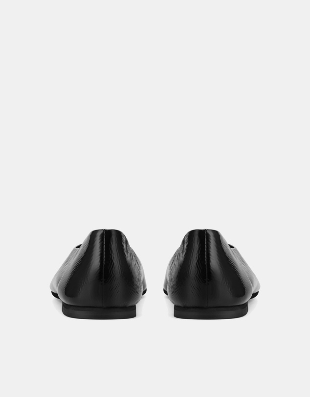Nokwol - Tamsin Black Crinkle Patent