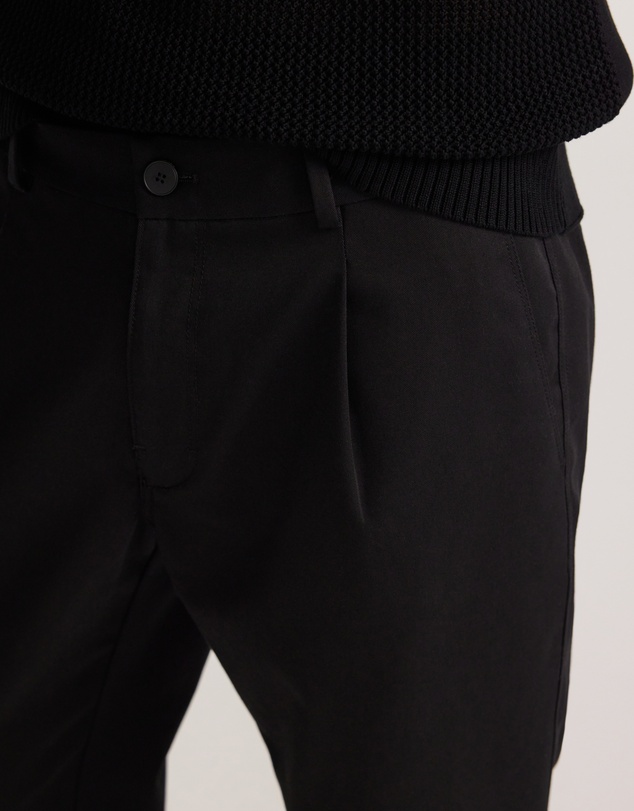 Calibre - Soft Twill Elastic Waist Pants Black