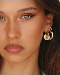 Luv Aj - Baby Amalfi Tube Hoops