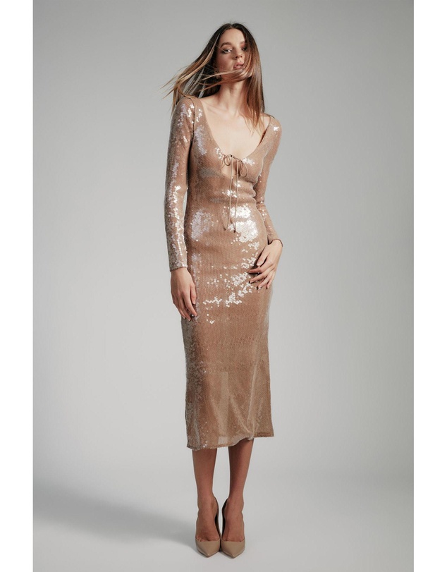 Bardot - Verona Sequin Maxi Dress
