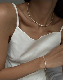 SAINT VALENTINE - The Aspen Tennis Set - Silver