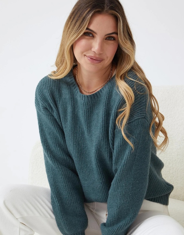 Esther & Co - Harvie Knit - Petrol