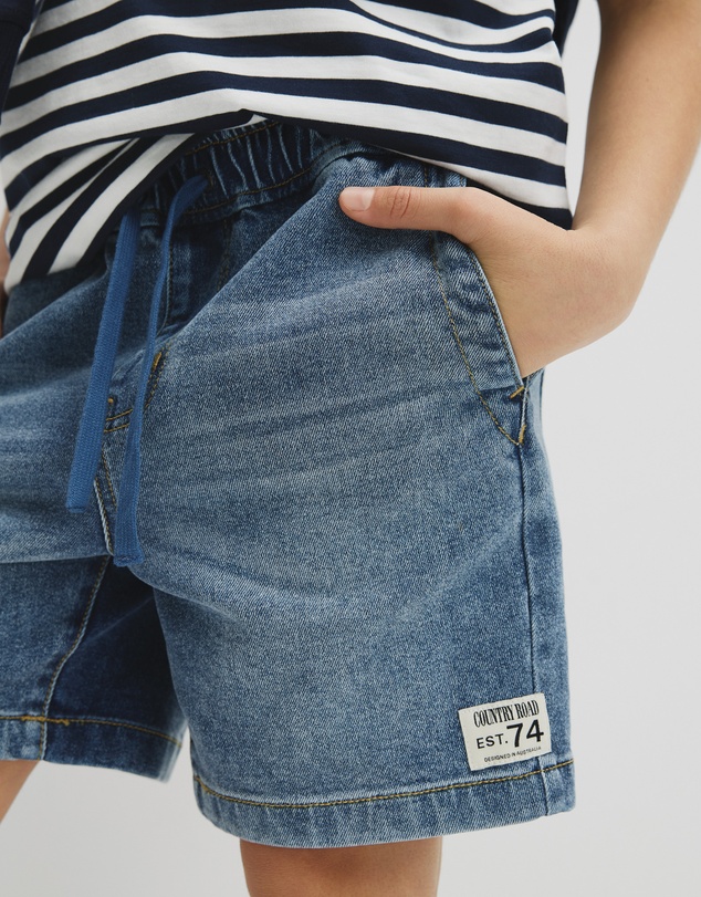 Country Road - Teen Pull On Denim Short