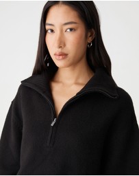 Forcast - Marnie Half Zip Jumper