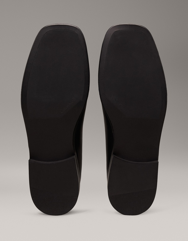 Calvin Klein - Leather Square Toe Loafers