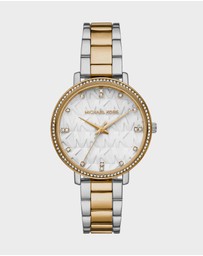 Michael Kors - Pyper 2 Tone Analogue Watch