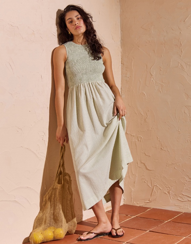 MINKPINK - Sabrina Tie Back Midi Dress