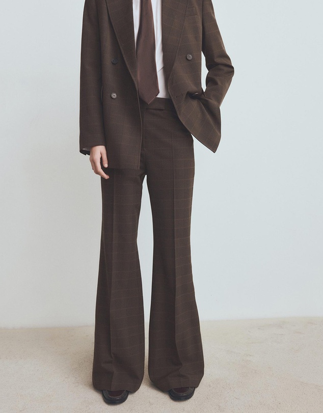 M.N.G - Check Suit Trousers
