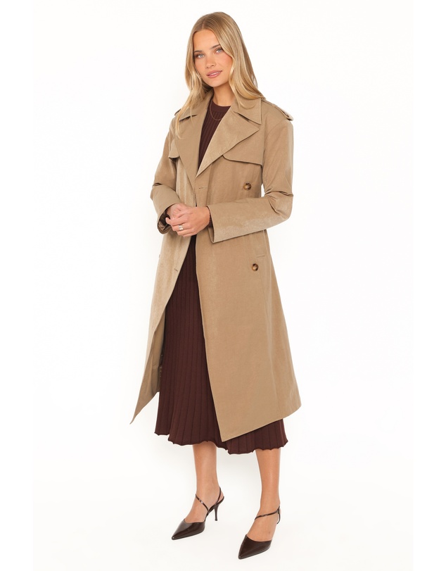 Petal & Pup - Hilda Structured Trench - Khaki