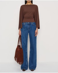 Reformation - Avery LS Knit Top