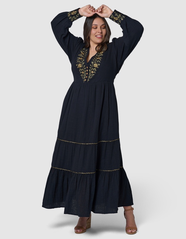 The Poetic Gypsy - Tulum Maxi Dress