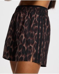 adidas Performance - Workout Essentials Leopard Woven Shorts
