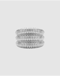 HOUSE OF SLANI - Silver Dara Statement Ring