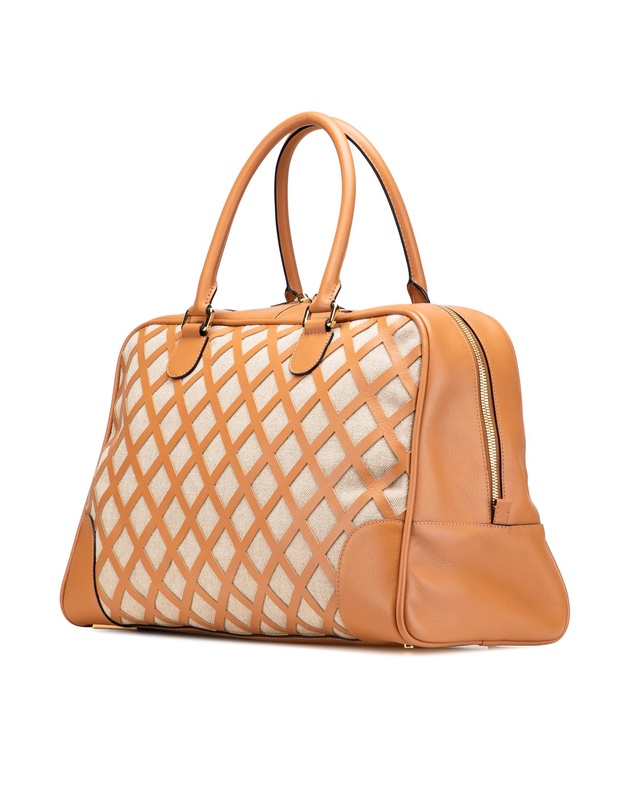 Pre-Loved by Azura Reborn - Pre-Loved Extra Large Canvas and Cut Out Leather Amazona 75
