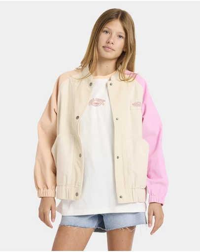 Billabong - Girls 6 to 16 Old Dayz Corduroy Jacket
