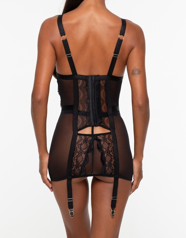 One Empire - Alba Black Bodysuit