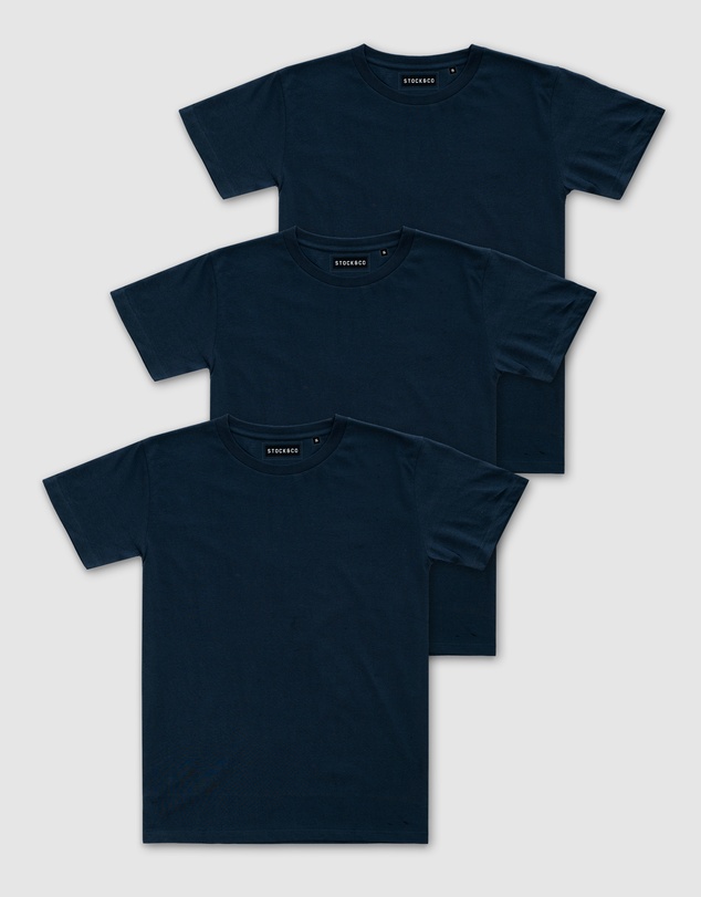 Stock & Co. - 3-Pack Stock Tee