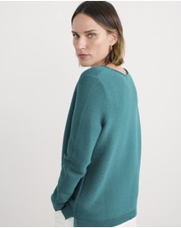 Seasalt - Seasalt Cornwall Green Makers Jumper