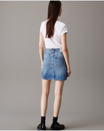 Calvin Klein Jeans - Denim Utility Mini Skirt