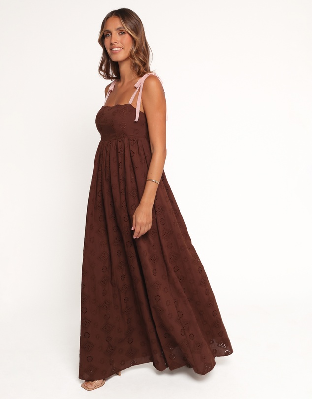 Petal & Pup - Odessa Maxi Dress - Brown