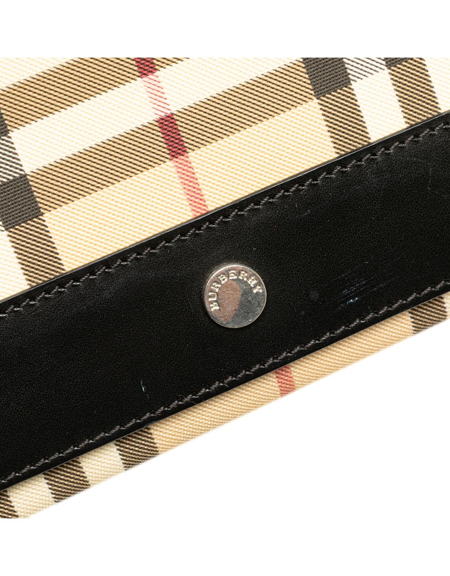 Pre-Loved by Azura Reborn - Pre-Loved House Check Canvas Flap Crossbody