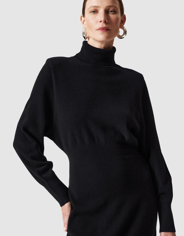 & Other Stories - Turtleneck Merino Wool Dress