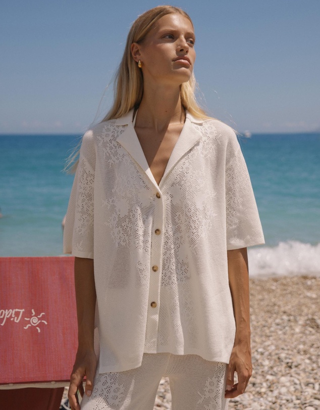 Arcaa - Aster Crochet Shirt