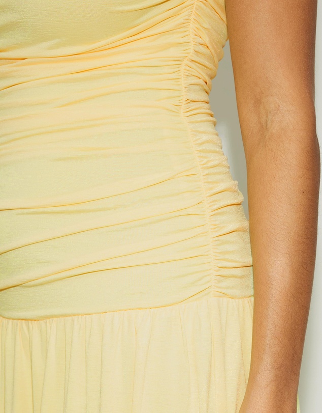 Dazie - She's All That Jersey Off Shoulder Maxi Dress