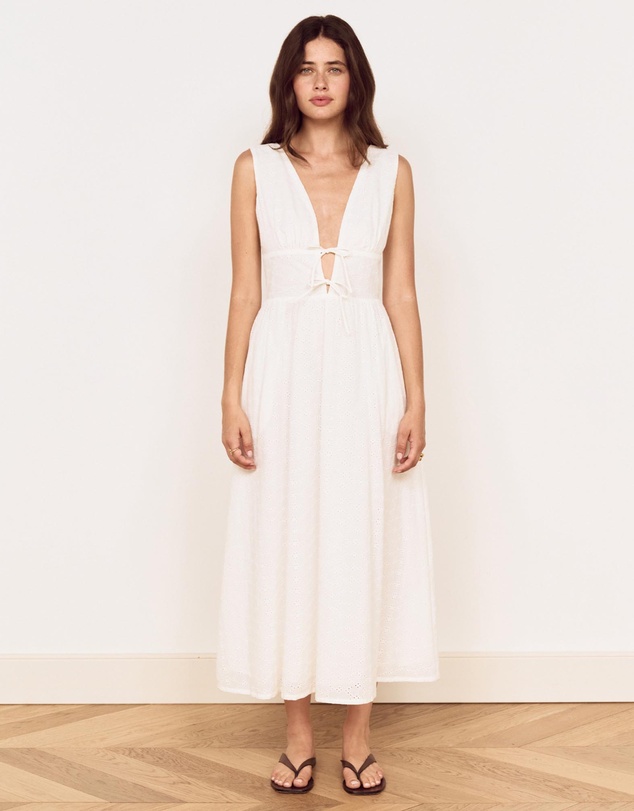 MINKPINK - Anais Embroidered Midi Dress
