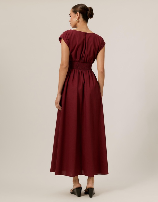 Tussah - Brooke Boat Neck Midi Dress