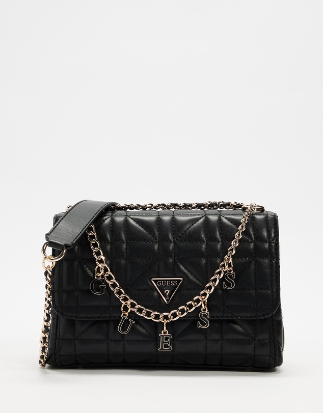 GUESS - Edita Convertible Crossbody Flap Charms