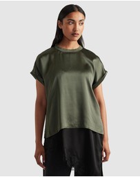 Decjuba - Annmaree Satin Tee