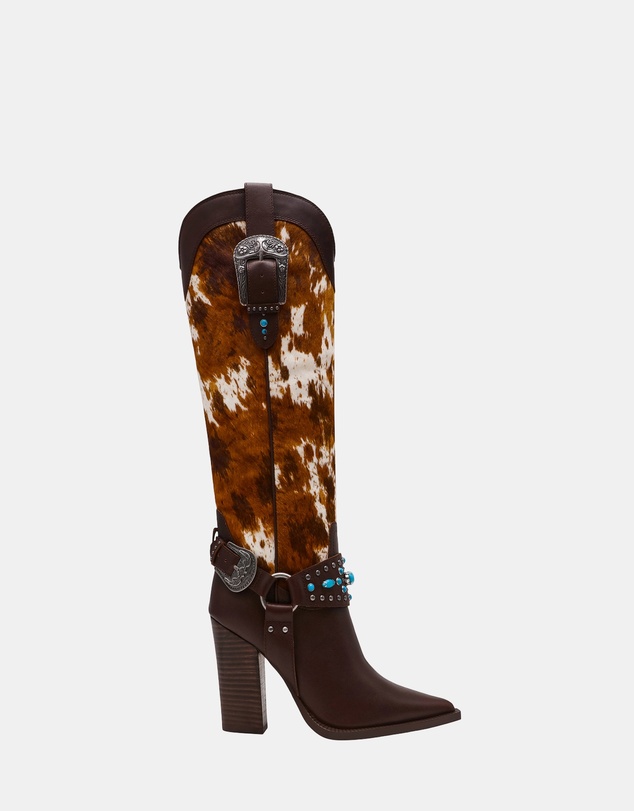 Steve Madden - Kolt-H Brown Multi Boots