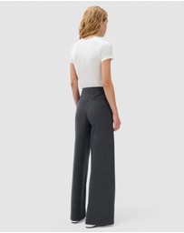 rag & bone - Irina Stripe High-Rise Tailored Pant
