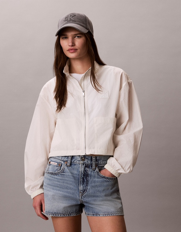 Calvin Klein Jeans - Emblem Logo Perforated Tech Jacket