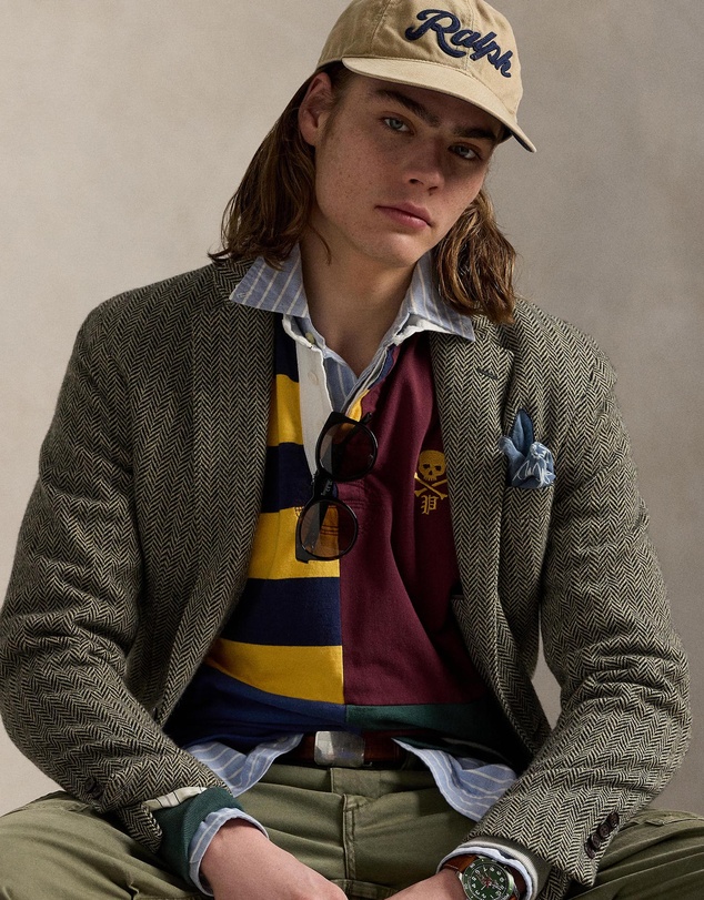 Polo Ralph Lauren - ICONIC EXCLUSIVE - Classic Fit Patchwork Jersey Rugby Shirt