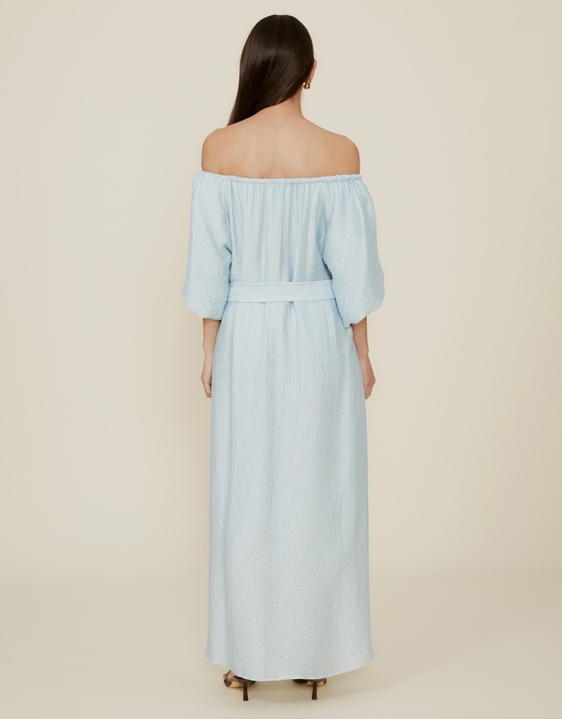 The Fated - Adjustable Neck Midi Dress