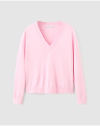 M.N.G - V-Neck Knit Sweater
