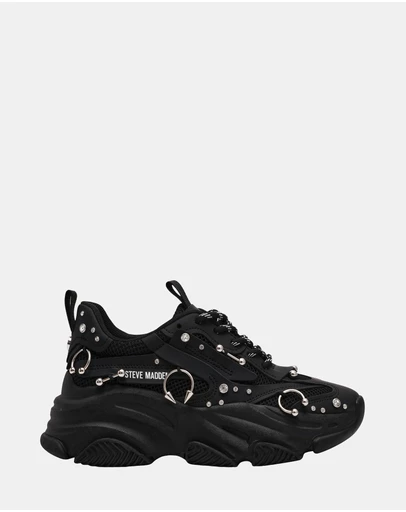 Steve Madden - Possession-P Black Sneakers
