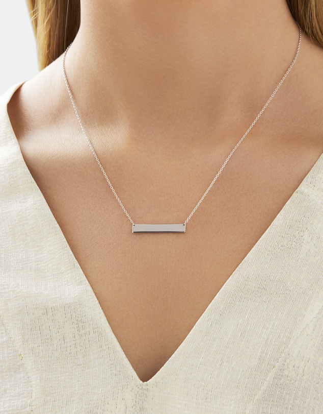 Michael Hill - Bar Necklace in Sterling Silver