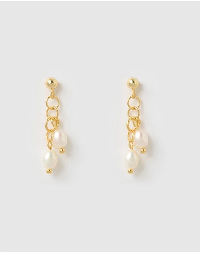 Izoa - Elsa Drop Earrings