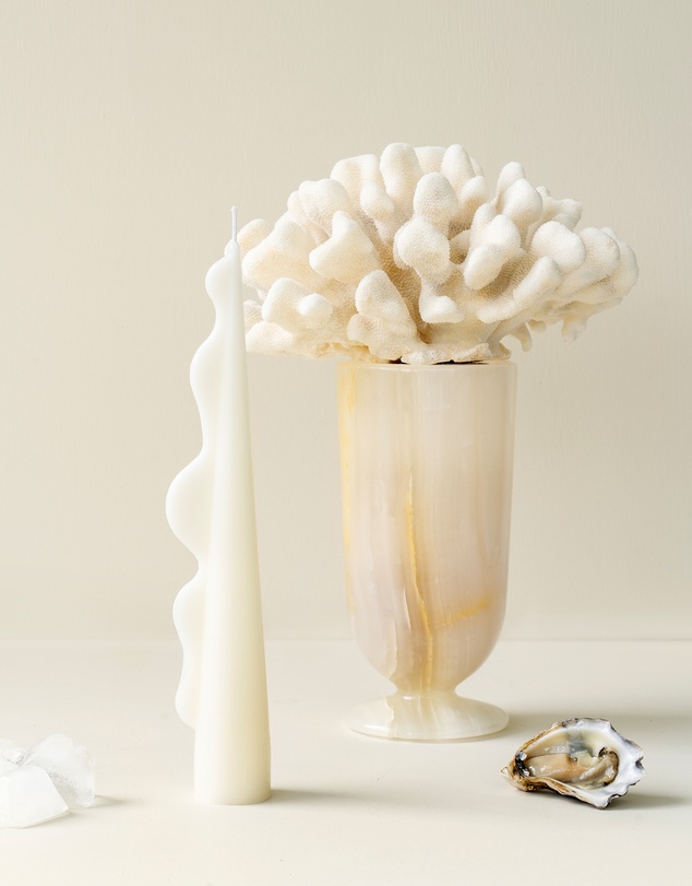 Black Blaze - Seaweed Pillar Candle
