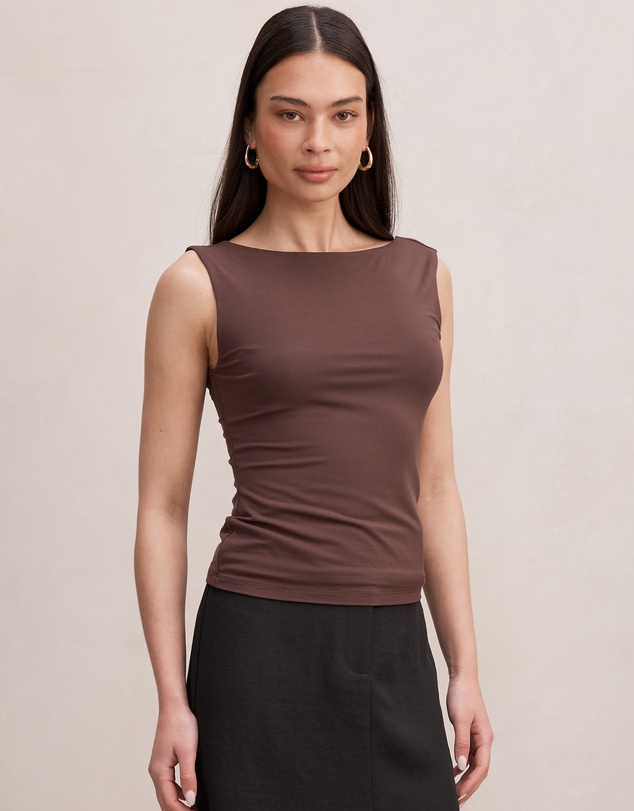 Forever New - Bonnie Scoop Back Tank Top